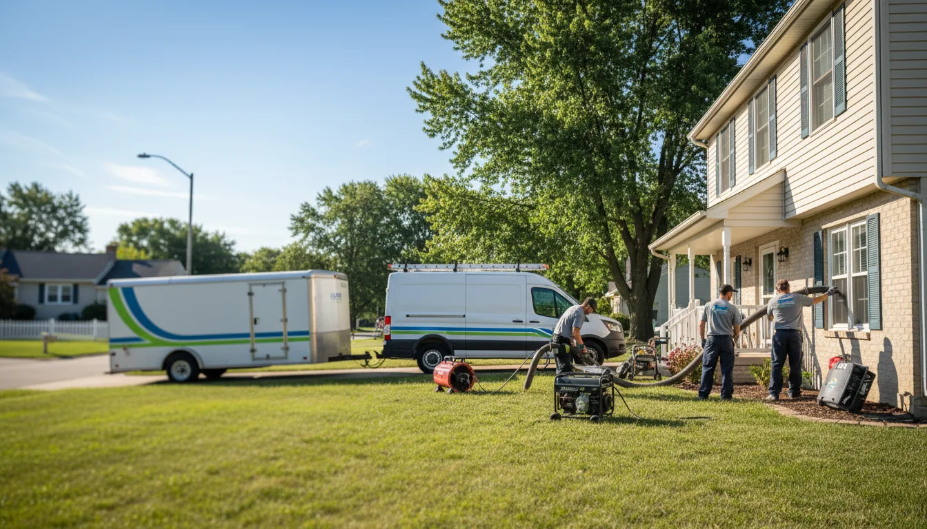 Flooded Basement Restoration And Cleanup With Repair in Amalia, NM near me